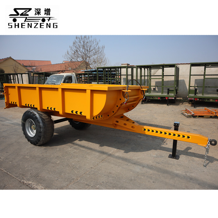 轮挖拖车