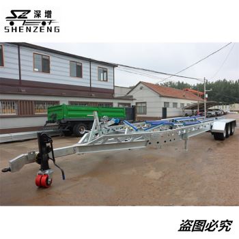 12吨船拖车