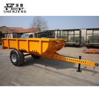 轮挖拖车