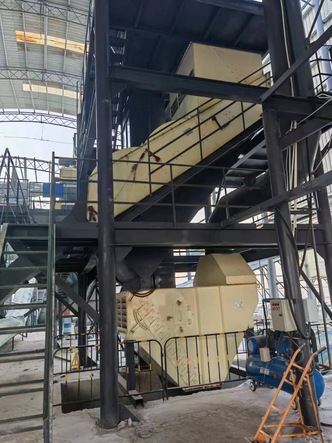 山東高速干法選粉機(jī)制砂項目